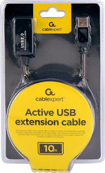 Image du produit Gembird Câble d'extension USB Cablexpert (10 m, USB 2.0)