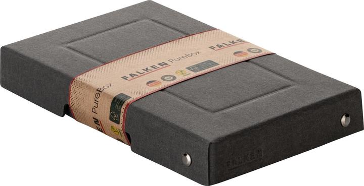 Produktbild Falken PURE Box Black A6 25 mm Füllhöhe schwarz (A6)