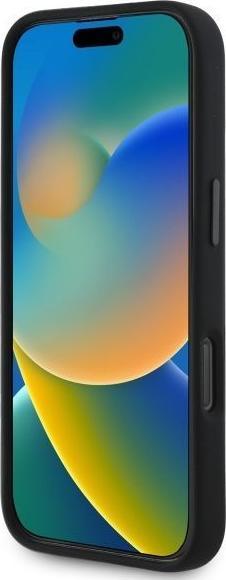 Produktbild BMW BMHMP16L23SCUK iPhone 16 Pro 6.3" czarny/black hardcase Silicone Cut Tricolor Lines MagSafe (Apple iPhone 16 Pro)