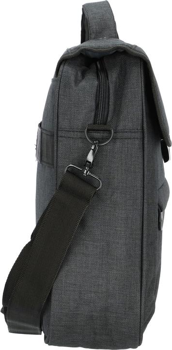 Image du produit Lightpak Porte-documents en polyester, compartiment principal zippé anthracite avec compartiment rembourré (13 l)