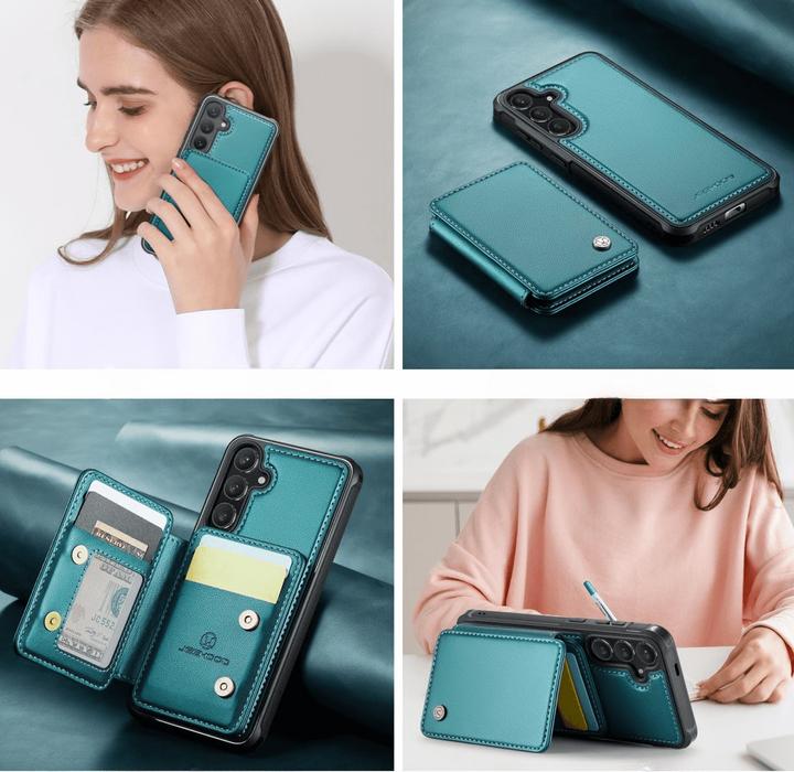 Image du produit Cover-Discount Étui arrière 2 en 1 avec étui pour carte de crédit (Samsung Galaxy S24+)