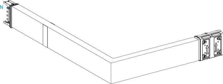 Actual product image Schneider Electric SE KSA400DLR43F KSA angle element selector length (Terminal strips)
