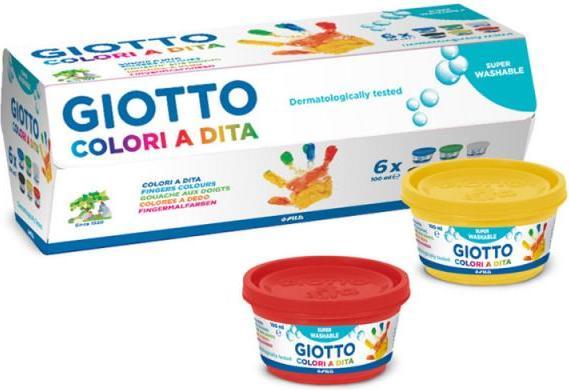 Actual product image Giotto Finger paints (Multicoloured, 100 ml)