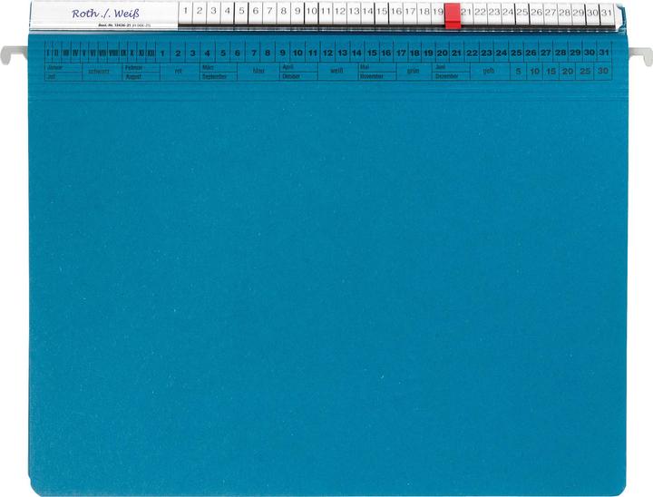 Produktbild Soldan ORGALEX Hängehefter 1205807 1Abheftvorr. Li-Heftung mittelblau (A4, 1 x)