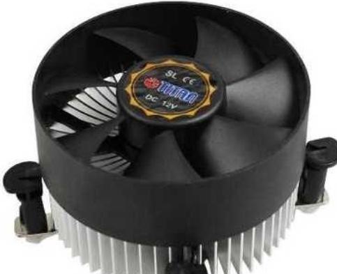 Produktbild Titan CPU Kupferkühler für Intel, low profile Design Für für Sockel 1155, 1156 (96 mm)
