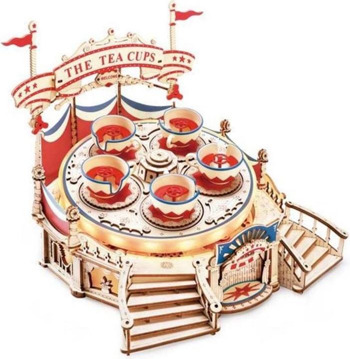 Produktbild Rokr Tilt-A-Whirl - 3D Holzbausatz (elektrisch)