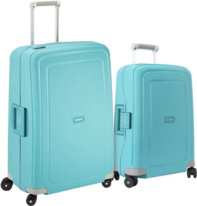 Produktbild Samsonite S'cure Spinner 55+75 cm Aqua Blau (34 l)