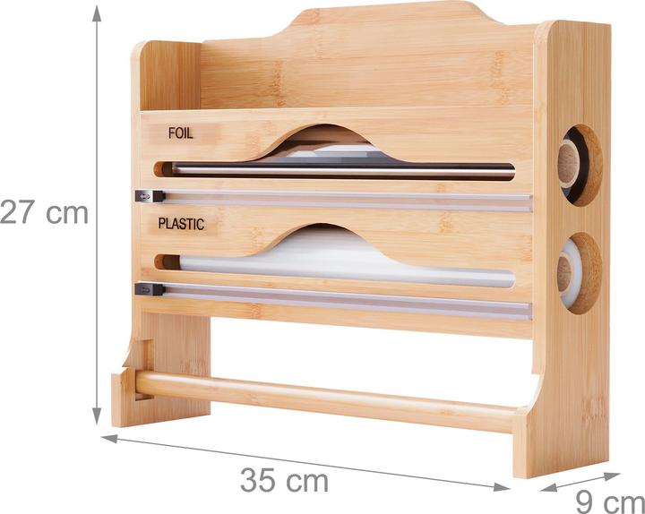 Actual product image Relaxdays wall-mounted roll holder