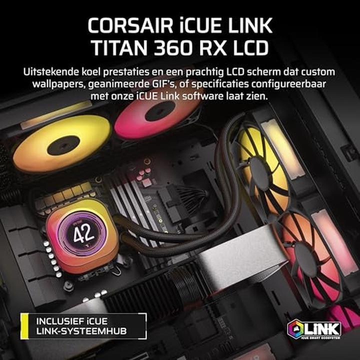Actual product image Corsair iCUE Link Titan RX 360