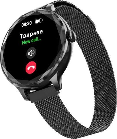 Produktbild Noise NoiseFit Diva Smartwatch Black Link (30 mm)