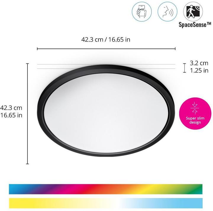 Produktbild WiZ Tunable White & Color SuperSlim (2600 lm)