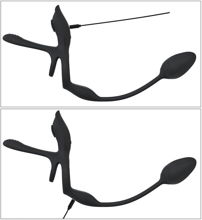 Image du produit Couples Choice Vibrateur RC multi-fonctions pour couple