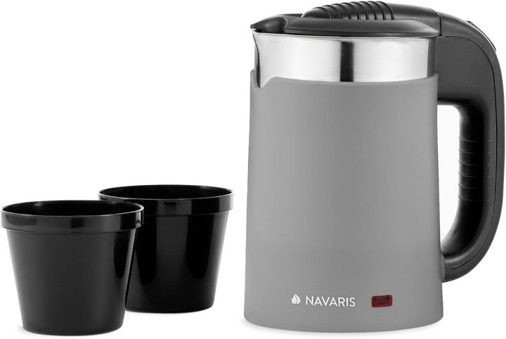 Actual product image Navaris Reisewasserkocher mit Bechern (0.50 l)