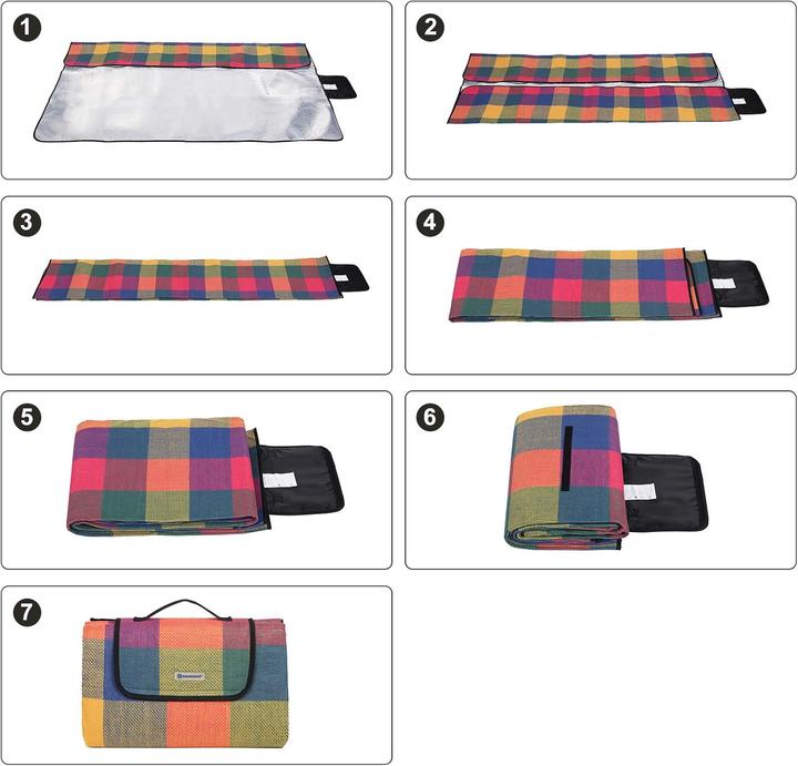 Produktbild Songmics Picknick- und Campingdecke