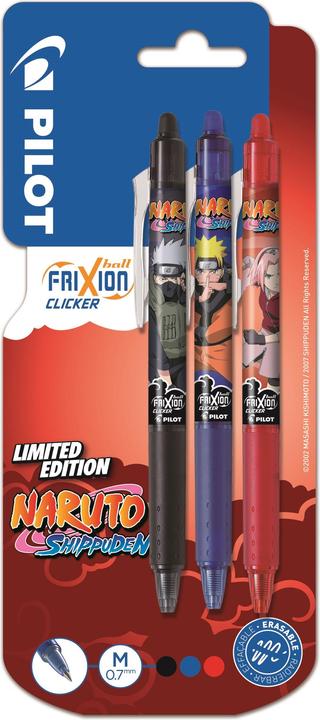 Pilot Naruto (Multicolor, 3 x)