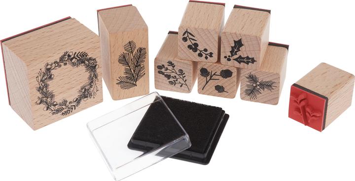 Produktbild Rico Design Stempel-Set "Classical Christmas"