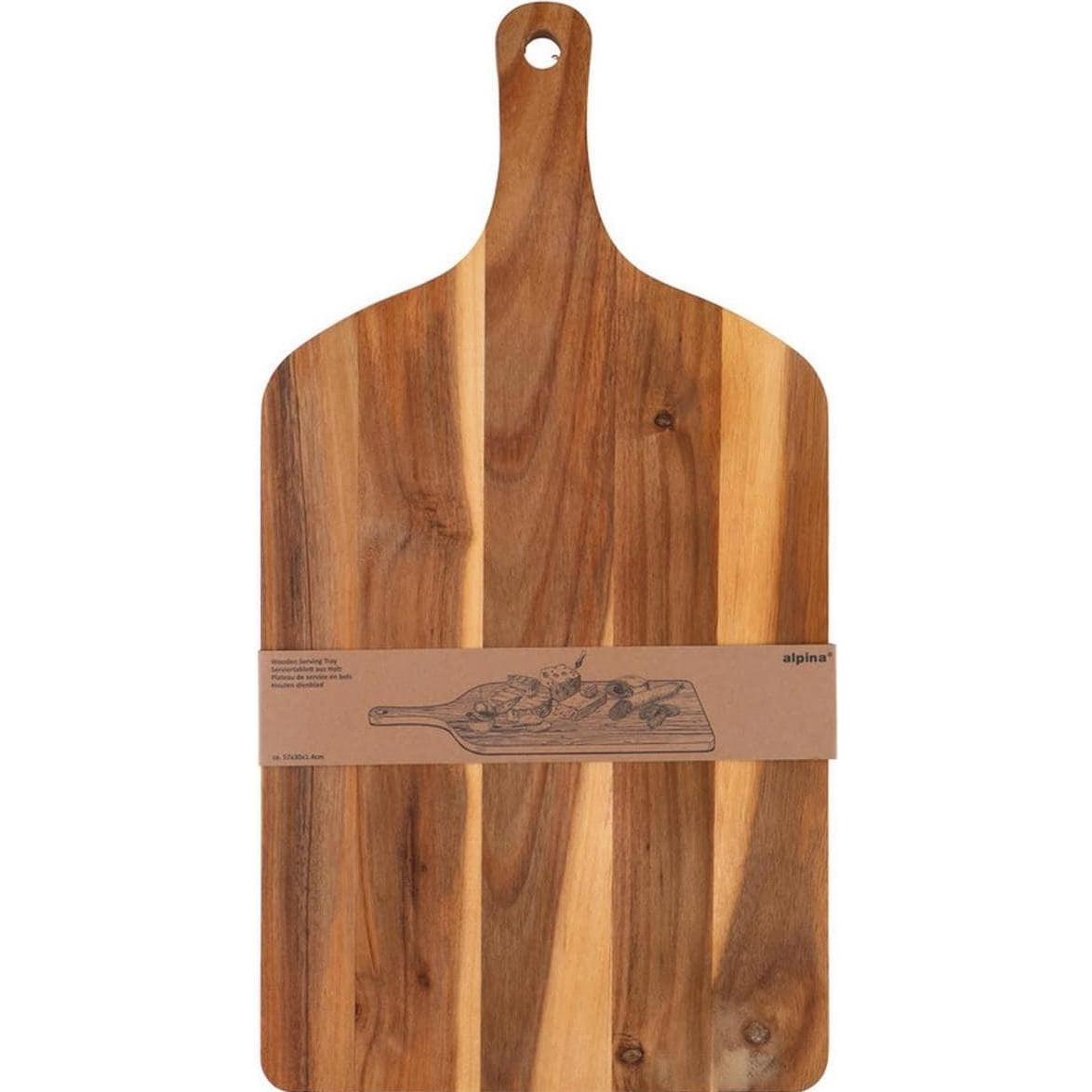 ALPINA SPORTS Tagliere in legno L FSC, Tagliere, Marrone