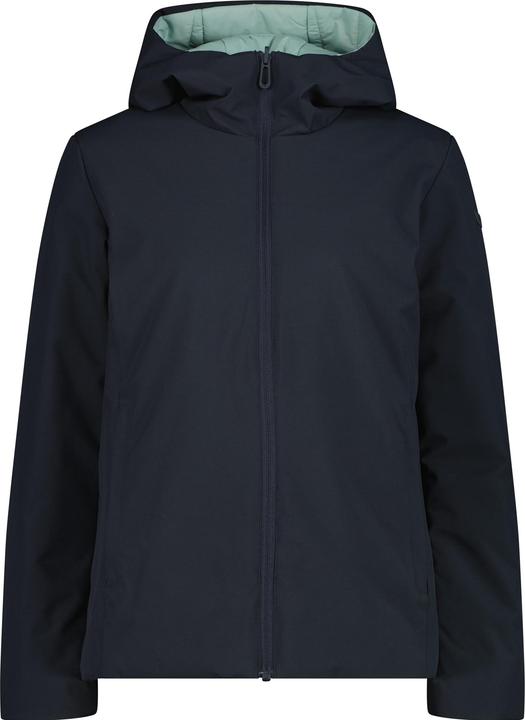 Actual product image CMP Campagnolo Women's reversible zip-up waterproof hooded jacket (M)