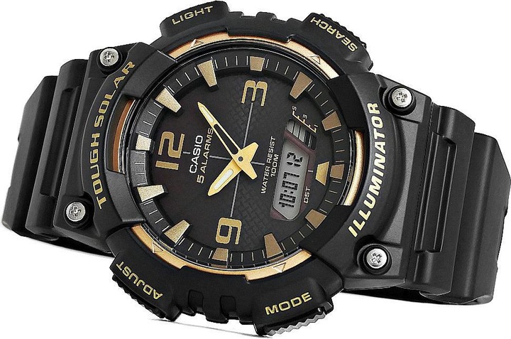 Actual product image Casio Mens Watch SOLAR AQ-S810W-1A3VDF