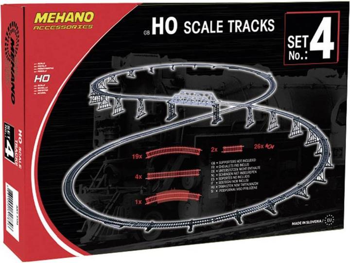 Mehano 58555 H0 Track extension set (Track H0)