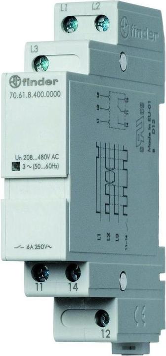 Actual product image Finder Phase failure relay 208-480V ac