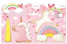 Produktbild ScrapCooking 4-tlg. Set Ausstecher Einhorn