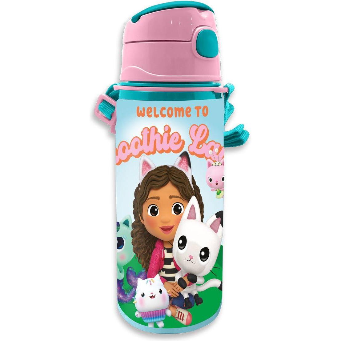 Gabby's Dollhouse, Trinkflasche + Thermosflasche, (0.60 l)