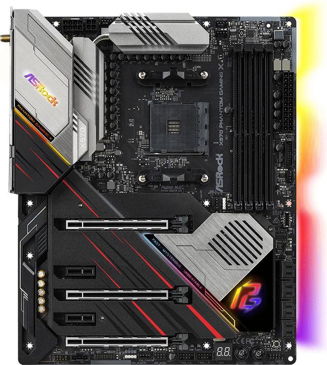 Actual product image AsRock X570 Phantom Gaming X (AM4, AMD X570, ATX)