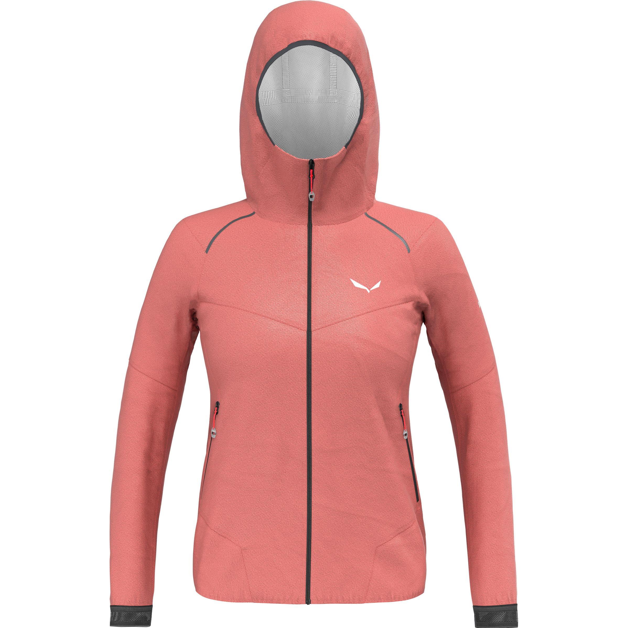 Salewa, Damen, Jacke, Women's Pedroc PowerTex 2.5L Light Jacket (34), Rot, 34