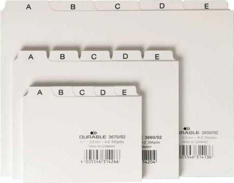 Produktbild Durable Leitregister (A7)