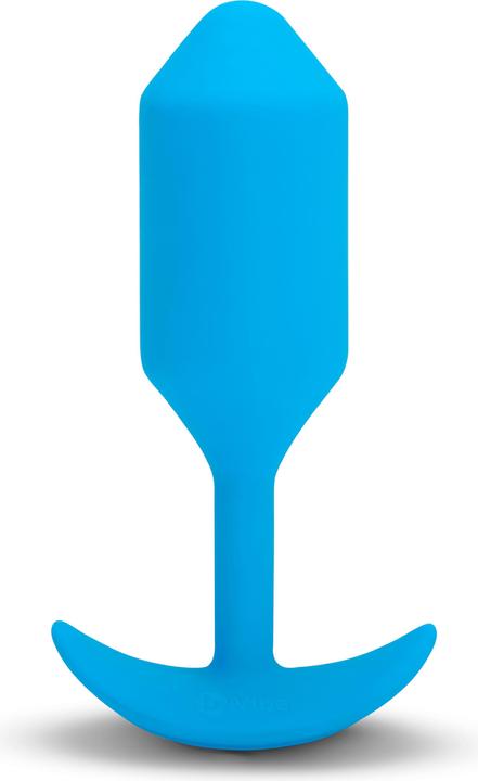 Produktbild B-Vibe Vibrating Snug Plug 3 (L) Blue