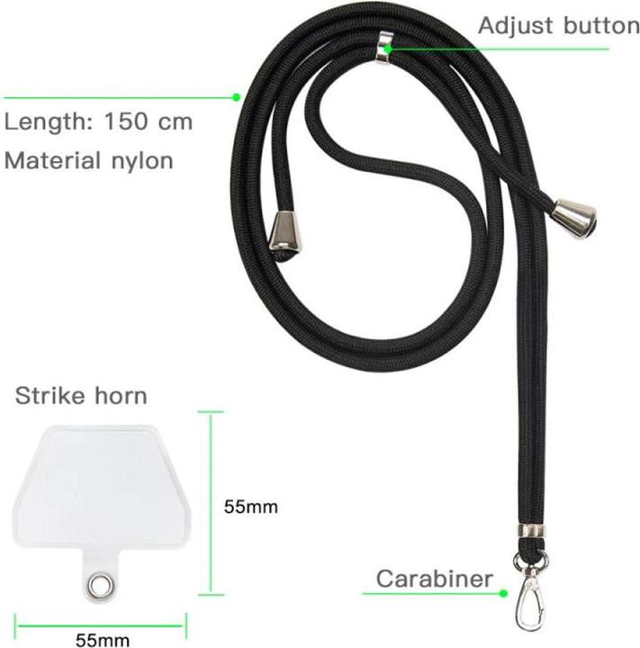 Immagine prodotto OEM Laccetto da collo universale per telefoni grigio
