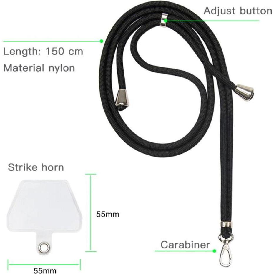 OEM Universal-Halsband für Handys rot (GSM109906)