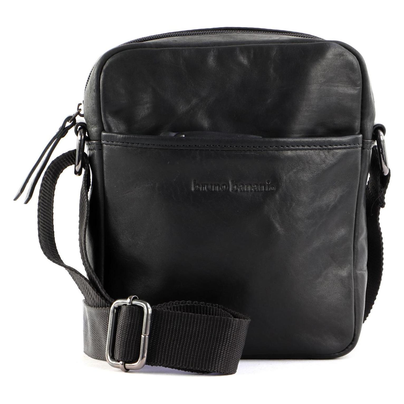 Bruno Banani, Herren, Handtasche, Crossbody Bag, Schwarz