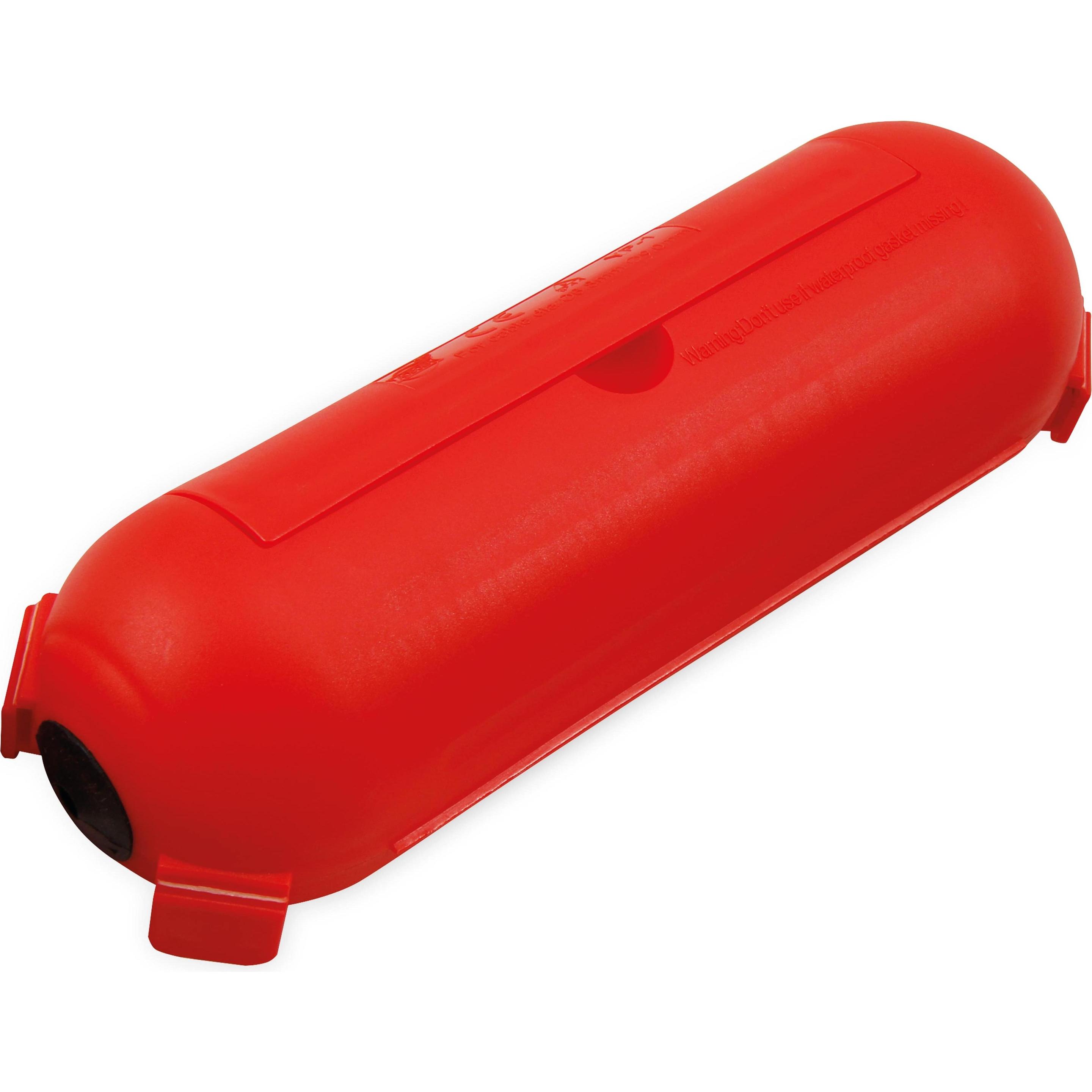 MCP, Kabelbox, MCPOWER Sicherheits-Schutzbox für Kabel, IP44, rot