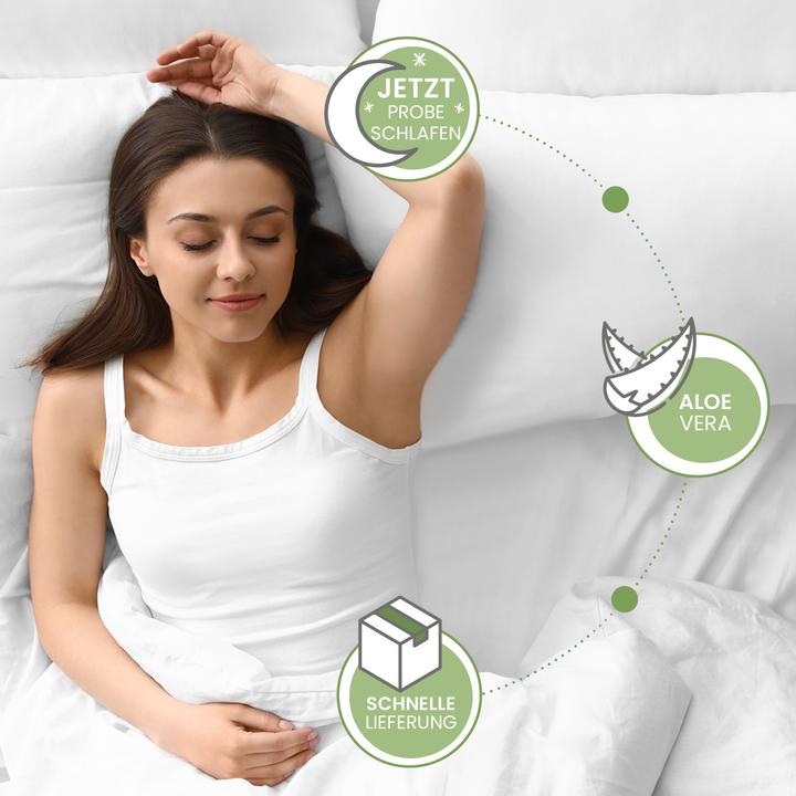 Produktbild Bestschlaf Visko-Mineralschaum Matratzenauflage Premium Spezial, Höhe 6 cm (80 x 200 cm)