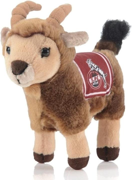Actual product image 1. FC Köln Maskottchen Hennes (14 cm)