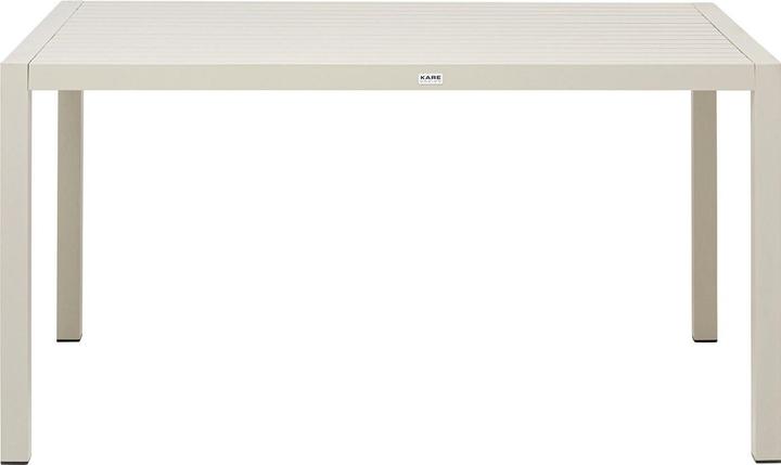 Image du produit Kare Design Tisch Madagascar Grau 80x140cm