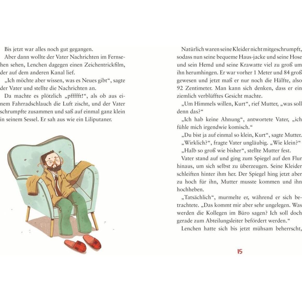 Thumbnail - Lenchens Geheimnis, Kinderbücher von Michael Ende, Julia Christians
