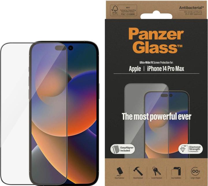 Produktbild PanzerGlass Ultra-Wide Fit (1 Stück, Apple iPhone 14 Pro Max)