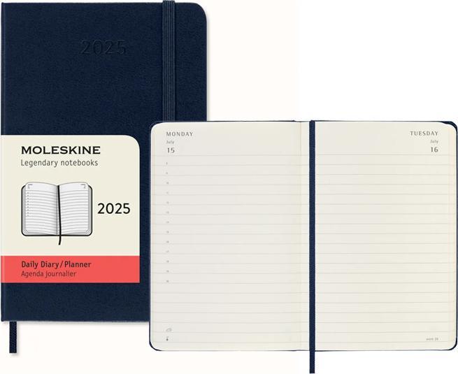 Productafbeelding Moleskine Tageskalender (A6, Pocket, Engels)