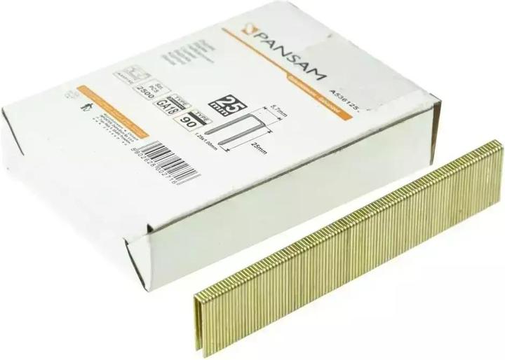 Actual product image Pansam Staples for pneumatic tacker 40mm 2500 pcs - A536140