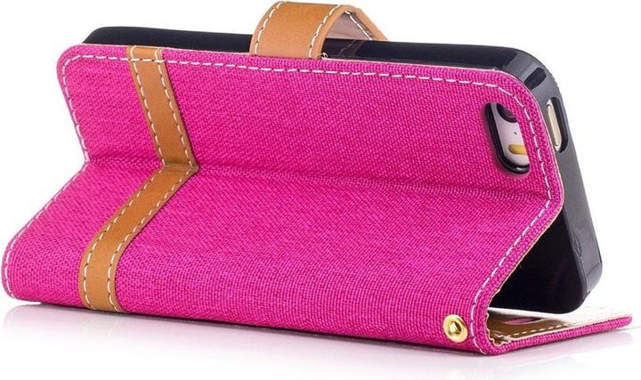 Actual product image König Design Case Mobile Protection for Apple iPhone 5 / 5s / SE Case Cover Wallet Case (Apple iPhone 5)