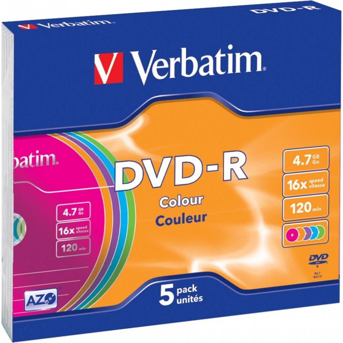 Verbatim Dvd-R (5 x), Disco ottico