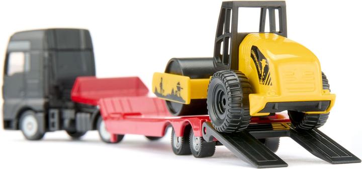 Actual product image Siku 1760 MAN Lkw mit Strassenwalze