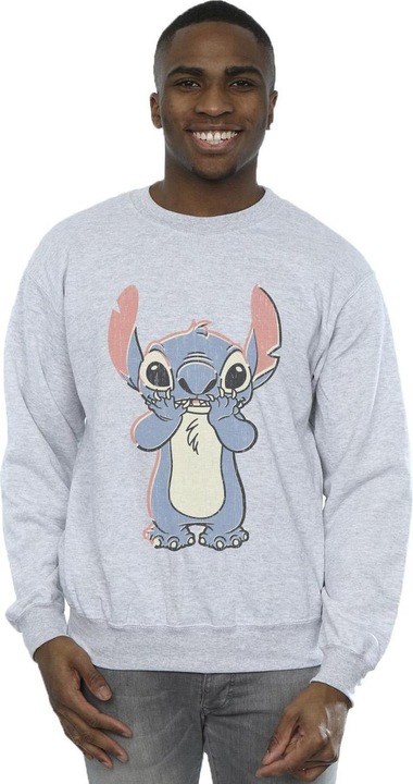 Immagine prodotto Disney Lilo And Stitch Big Print Felpa Uomo (3XL)