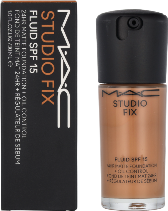 Actual product image MAC Cosmetics Studio Fix Fluid Fond de Teint Sun Protection Factor 15 (re) NC46 (No. NC46)