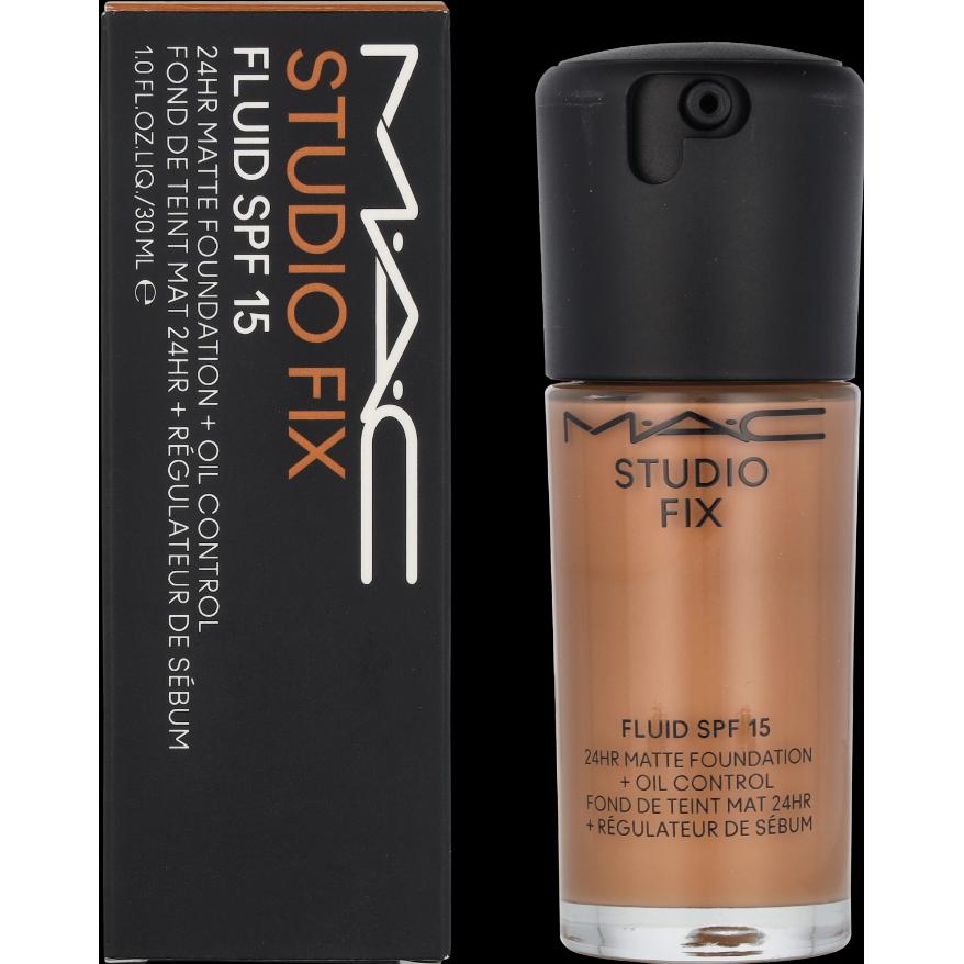 Thumbnail - MAC Cosmetics, Foundation, Studio Fix Fluid Fond de Teint Sun Protection Factor 15 (re) NC46 (Nr. NC46)