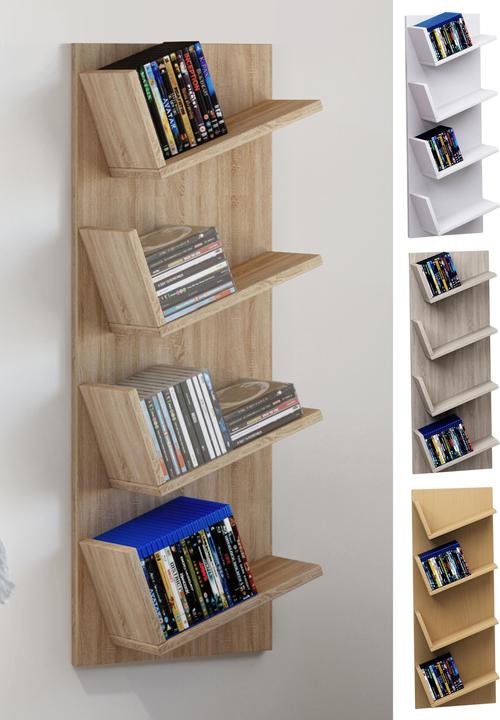 Image du produit VCM Étagère murale en bois Lansi (90 x 33 x 16 cm)