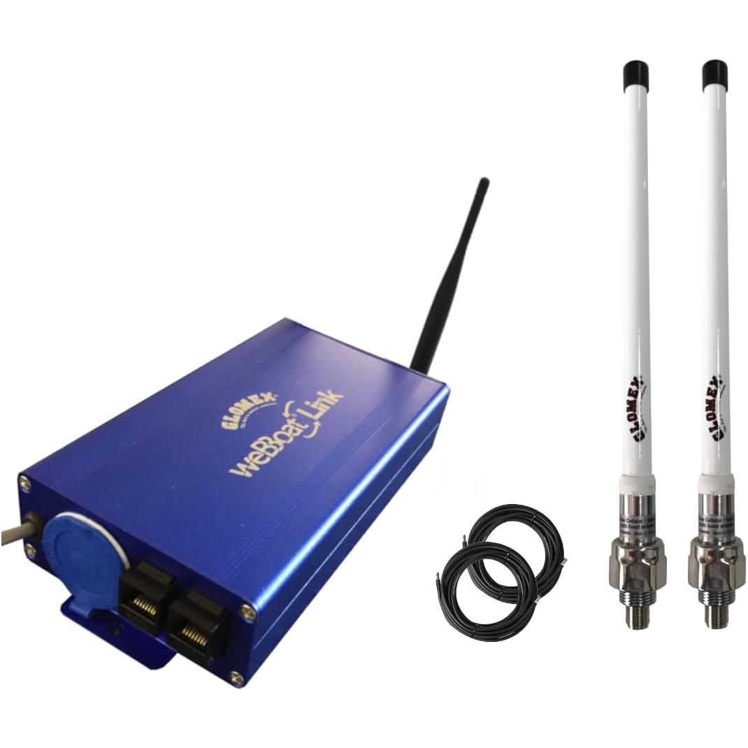 Glomex High Speed 4G/WiFi Internet Kit for Coastal Surfing up to 20 Miles (IT1304HSEXT/10)